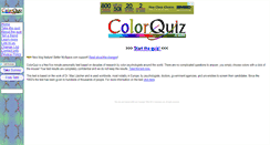 Desktop Screenshot of colorquiz.com
